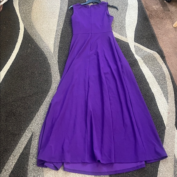 Purple Formal Maxi Dress w/ Slit - Picture 9 of 10